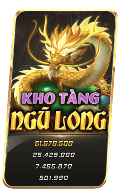 Nổ hũ kho tàng ngũ long